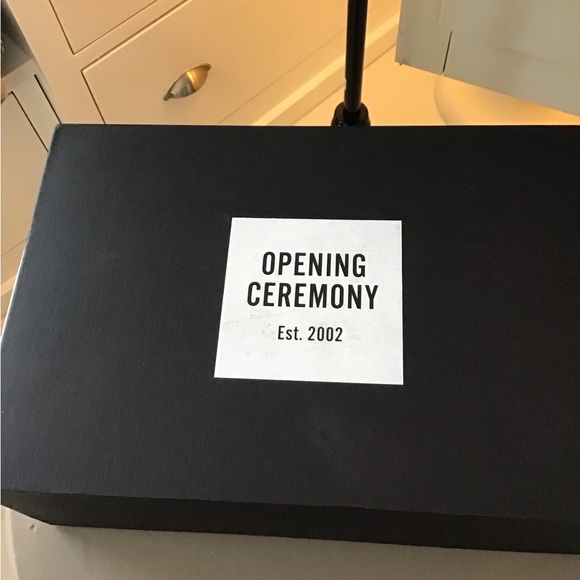 NIB Opening Ceremony Elzpeth Swirl Heel Sandals - Picture 11 of 13